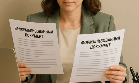 Формализованные и неформализованные документы в ЭДО
